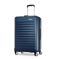 Samsonite - Quest-X Spinner Moyen Extensible - 27.5 po - Lagon Bleu-Fabriqué en polycarbonate, un matériau très résistant aux chocs, solide et léger