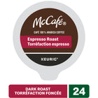 McCafé - Dosettes K-Cup de café Espresso de qualité supérieure, torréfaction foncée - paquet de 24-Compatibilité : Ce produit contient des dosettes K–Cup authentiques, conçues pour garantir la qualité et la compatibilité avec toutes les cafetières Keurig
