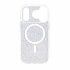 Kate Spade - Étui Protective MagSafe pour iPhone 17 Pro - Paillettes Iridescentes-La coque rigide co-moulée et le pare-chocs résistant aux chocs offrent une protection durable