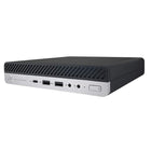 HP - Ordinateur de bureau EliteDesk 800 G5 Mini remis à neuf - Intel Core i7-8700T - SSD 256 Go - RAM 16 Go - Windows 11 Pro-Taille et type de RAM: 16 Go et DDR4