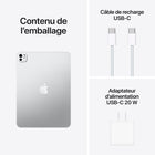 Apple - iPad Pro 11 po, Écran Ultra Retina XDR, Wi-Fi, puce M5, 256 Go, Argent-Garantie limitée du fabricant de 1 an