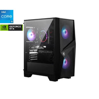 MSI - Ordinateur de bureau de jeu Codex R2 C12NUC5-224CA - Intel i5-12400F - NVIDIA RTX 4060 - SSD 1 To - RAM 16 Go - Windows 11 Famille-Intel Core i5-12400F