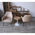 Brassex - Chaise d'appoint 384520 - beige vintage-6