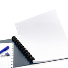 Cambridge - Feuilles mobiles Disc - quadrillées, grand , 50 feuilles-Format de page 11 po x 8,5 po