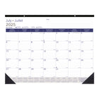 Blueline - 2025-2026 DuraGlobe sous-main académique mensuel - 22 po x 17 po - Bilingue-13 mois, juillet 2025 à juillet 2026