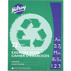 Hilroy - Cahier d'exercices, ordinaire 1/2, à interligne 1/2, 9 1/8 po x 7 1/8 po, 72 pages-Trouver le sujet que vous cherchez est encore plus simple grâce aux couleurs différentes des couvertures