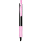 Zebra − Sarasa Clip Decoshine Gel Stylo rétractable − rose-Encre à séchage rapide et résistante aux taches. Idéal pour les écrivains passionnés et gauchers