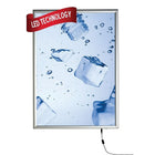 JJ – Cadre Snap rétroéclairé au DEL, 24 x 36 (LLEDSE2436S)-Cadre porte-affiche rétroéclairé
