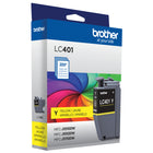 Brother LC401YS Cartouche d’encre jaune à rendement standard d’origine-Compatible avec MFC-J1010DW, MFC-J1012DW and MFC-J1170DW