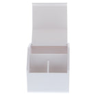 Bostitch Office Konnect Bac de rangement avec couvercle amovible et 2 séparateurs modulaires, blanc-Comprend deux séparateurs modulaires pour la personnalisation du rangement