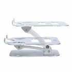 StarTech - Support de bureau pour ordinateur portable à hauteur réglable-Dispose d'une finition anodisée argentée avec une construction en aluminium pour garantir durabilité et robustesse
