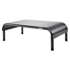 Allsop – Support de moniteur réglable Metal Art Ergo3 avec plateforme à largeur de 15 po (31630)-Pieds télescopiques avec 3 réglages en hauteur (6 po, 7 po, 8 po), plus réglage micrométrique de la hauteur des pieds individuels