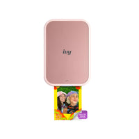 Canon - Mini-imprimante photo IVY 2 Vue - rose blush-L'imprimante photo miniature IVY 2 de Canon est suffisamment petite pour que vous la glissiez dans votre poche et l'emportiez partout