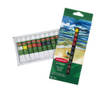 Derwent Academy - Peintures à l'aquarelle - tubes de 12 ml - couleurs assorties - paquet de 12-Peinture à l'aquarelle