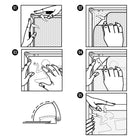 SECO - Snap Étui de cadre pour affiche - 11 po l x 17 po H - Bleu-Peut être positionné en mode portrait ou paysage