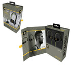 U.S. Army - Écouteurs sport sans fil armée américaine vert sur noir-Se couple à 2 appareils Bluetooth à la fois