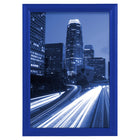 SECO - Snap Étui de cadre pour affiche - 11 po l x 17 po H - Bleu-Les affiches sont maintenues propres derrière une feuille avant en PVC résistant aux UV et anti-éblouissement