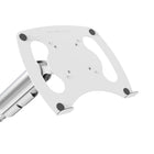 ShoppingAll - Plateau de montage universel pour ordinateur portable pour bras et supports de moniteur VESA - Blanc-Élever l'ordinateur portable à votre hauteur optimale peut réduire les maux de dos et améliorer votre posture
