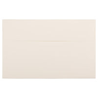 JAM Paper Enveloppes recyclées A10, fini toilé blanc naturel, 250/paquet-Enveloppes recyclées au fini toilé blanc naturel