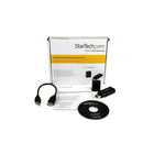 StarTech  Adaptateur carte son USB vers audio stéréo-Carte son USB/carte son externe USB/carte son pour portable adaptateur stéréo USB