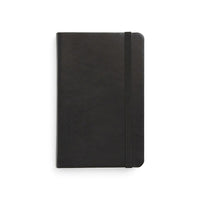 TRU RED - Journal à pages réglées, format petit, couverture souple, noir-Format petit (3,5 po x 5,5 po)