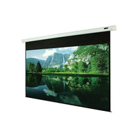 EluneVision – Écran motorisé Luna, 106 po, 16:9-Dimensions : 106 po diagonale (92 po x 52 po) affichable avec connexion arrière de 19 po et boîtier de 102 po de longueur