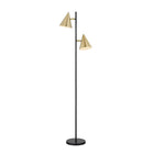Union & Scale - MidMod - Lampadaire - 60,6 po-Comprend deux ampoules DEL de 5 W