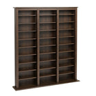 PrepacMC – Tour de rangement triple largeur, espresso-Tour de rangement