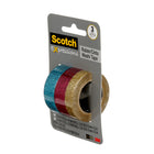 Scotch - Ruban washi Expressions, tailles assorties, 3 rouleaux/paquet (C1017-3-P2)-Initialement repositionnable sur la plupart des surfaces