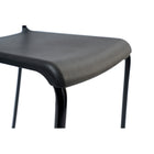 CB Office Tactic Multi-Purpose Armless Stacking Chairs - Black - 4 Pack-Dimensions générales: 16,2 po x 19,3 po x 30,3 po