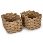 Truu Design - Panier de rangement tressage épais, 18 x 11"-Matériau: fait de jute naturel de haute qualité, sans danger pour les enfants et promet un cycle de vie prolongé