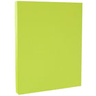 JAM Paper Papier couverture cartonné recyclé Brite Hue lisse, 8 1/2 x 11 po, vert lime intense, 250 feuilles/rame-Taille : 8 1/2 x 11 po