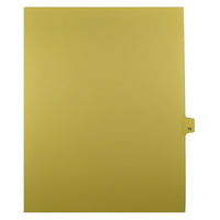 Mark Maker – Onglets séparateurs juridiques beiges, 1/25 onglets, format lettre, sans trous, numéro 15, 25/paquet-Onglets séparateurs beiges, 1/25 onglets