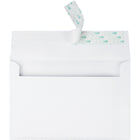 Quality Park - Enveloppes d’invitation ou de carte de souhaits avec fermeture à bande adhésive - blanc - paquet de 100-La fermeture à bande auto-adhésive Redi-StripMD crée un sceau propre et rapide sans humidité; la bande protectrice empêche la poussière de se déposer sur l’adhésif pour une durée de vie utile prolongée