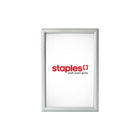 Futech – Support pour affiche SFM002, cadre à coins taillés encliquetables, 12 1/2 po x 19 po x 1/2 po, aluminium-Dimensions du cadre : 12 1/2 po x 19 po ; dimensions de l'affiche : 11 po x 17 po