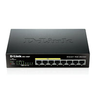 D-Link – Commutateur 8 ports de bureau Gigabit non administrable, avec 4 ports PoE (DGS-1008P)-8 ports Ethernet 10/1000/100 Gigabit