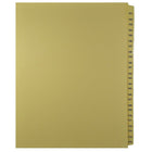 Mark Maker – Onglets séparateurs juridiques beiges, 1/25 onglets, format lettre, sans trous, numéros 151 à 175-Onglets séparateurs beiges, 1/25 onglets