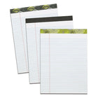 Staples – Tablette d’écriture de mode, 8 1/2 po x 11 3/4 po, lignes minces, blanc, 50 feuilles-Couleurs variées de couvertures de mode