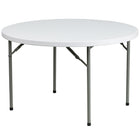 Flash Furniture – Table pliante de 48 pi, blanc granite (DADYCZ122R)-Table commerciale prête à l'emploi