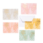Mara-Mi - Carte muette - 3,5 x 5 - Fougères assorties - Paquet de 50-Cartes muettes vierges