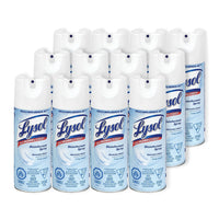 Lysol - Spray désinfectant - Crisp Linen, 350g - Paquet de 12-Paquet de 12