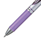 Pentel − Stylo gel EnerGel remplissable avec prise − rétractable − 0,7 mm − lilas-Pointe 0,7mm