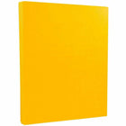 JAM Paper - Papier cartonné coloré Vellum Bristol 67 lb - 8,5 po x 11 po - Couverture - Verge d'or - 50 feuilles/paquet-Couleur : orange verge d'or / Notre papier cartonné solide de qualité supérieure ne montre pas de blanc lors du pliage, du déchirement ou de la coupe ; c'est coloré tout au long !