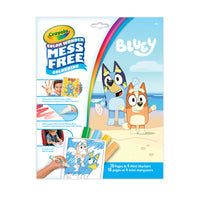 Crayola Pages Wonder Couleur et Mini Marqueurs-Bleu-18 page sà colorier Bluey et 4 mini marqueurs Color Wonder