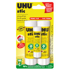 Bâtons de colle UHU - 40 g - paquet de 2-Formule sécuritaire, sans acide et non toxique, composée à 98 % d’ingrédients naturels