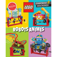 Klutz - Lego Robots Animes Coffret-62 pieces LEGO et 12 feuilles de carton