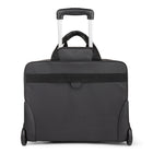 Bugatti - Mallette d'affaires sur roulettes, 15,6 po, noir-Poignée sur le dessous