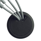 Cord Away - 60mm ouvertures passe-fil - noir-Utiliser pour une nouvelle installation ou un remplacement