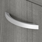 Bush Business Furniture - Armoire de rangement basse avec portes et tablettes Studio C - gris platine-Chaque tablette supporte jusqu'à 50 lb