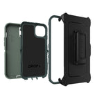 OtterBox - Étui de Defender Forest Ranger pour iPhone 15/14/13-Le couvercle extérieur en caoutchouc durable offre une poignée résistante à la goutte